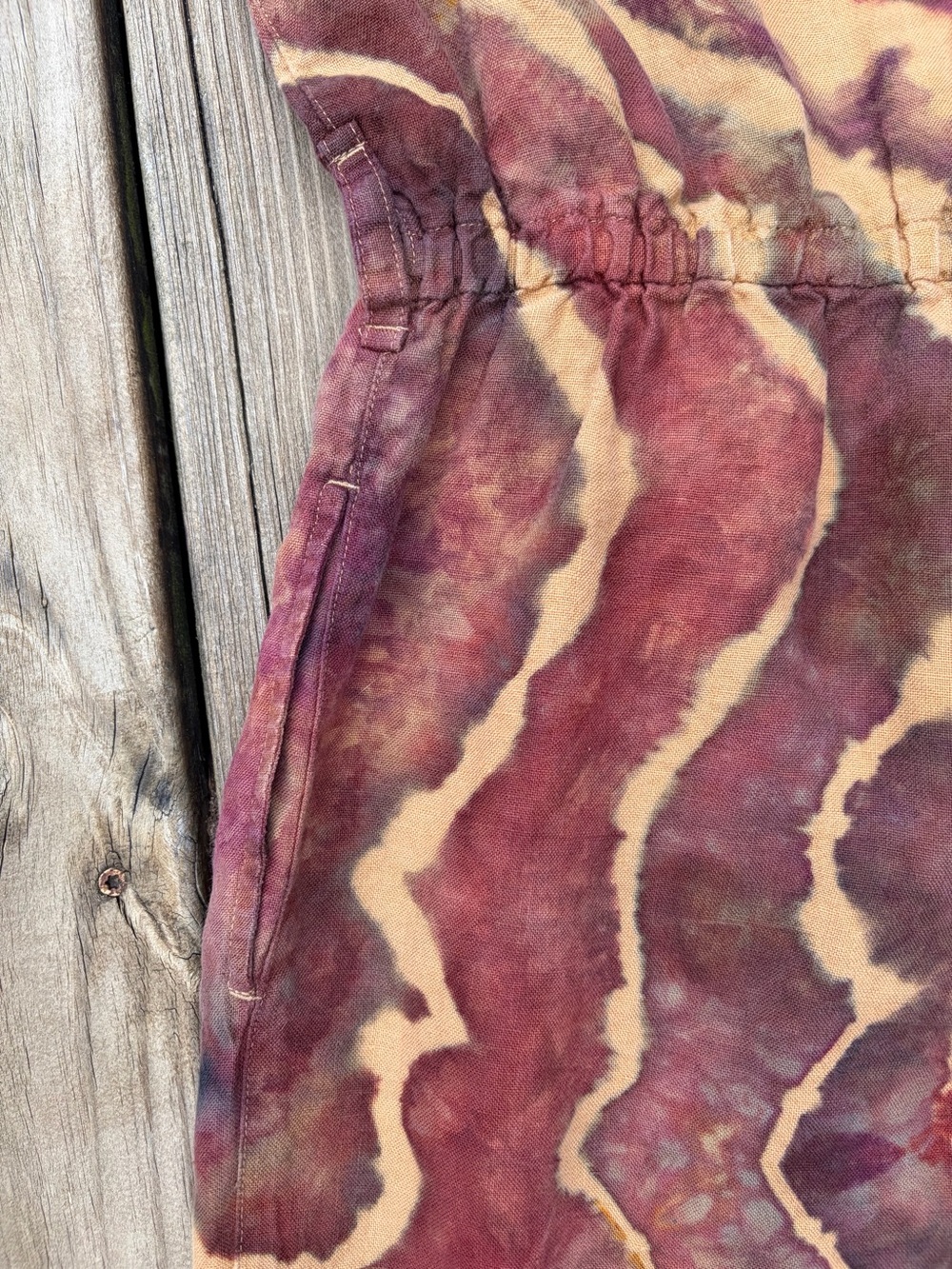 notPERFECTLINEN Ice Dyed Margaret Wrap Jumpsuit - Picture 11 of 11